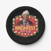 Clark Griswold | Nicht der Brightest Bulb Pappteller (Vorderseite)