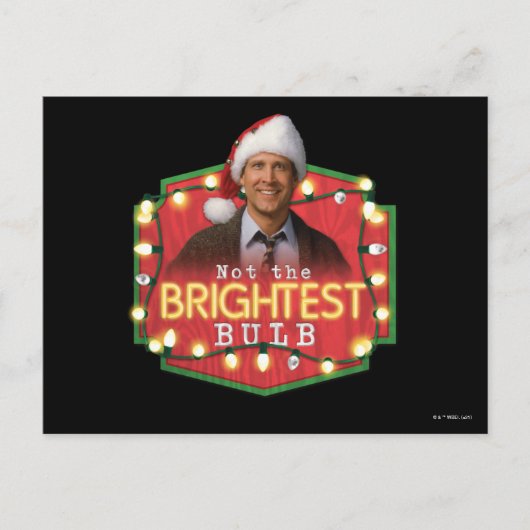 Clark Griswold | Nicht der Brightest Bulb Postkarte (Vorderseite)