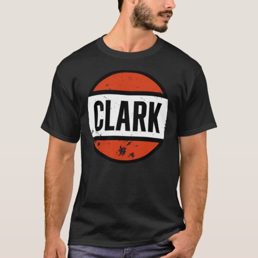 Clark Oil Retro Classic T-Shirt (Vorderseite)