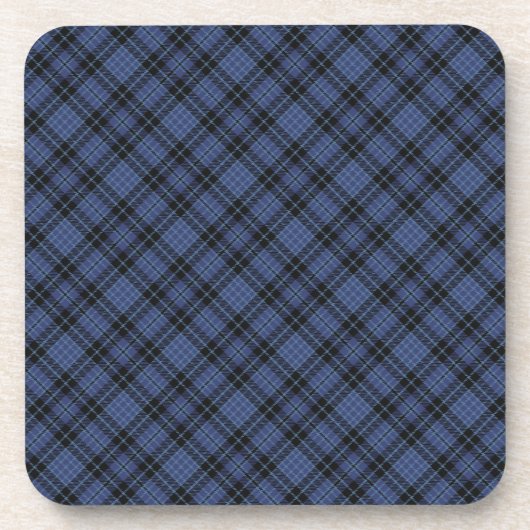Clark Scottish Clan Tartan Untersetzer (Vorderseite)