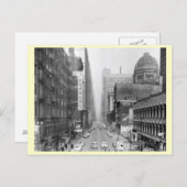 Clark St., Chicago, Illinois Vintag Postkarte (Vorne/Hinten)