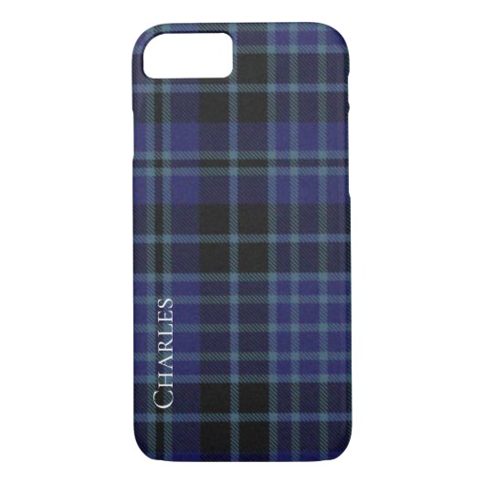 Clark Traditional Tartan Kariert iPhone 78 Fall Case-Mate iPhone Hülle (Rückseite)
