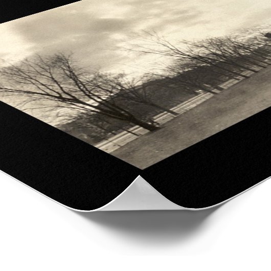 Clark Uni MA Foto 1910 Poster (Ecke)