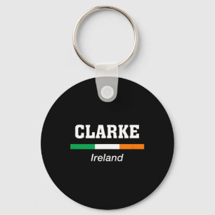 Clarke Irish Family Name St Patricks Day Irland F Schlüsselanhänger