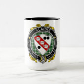 Clarke Irish Shield Abzeichen Tasse (Zentrum)