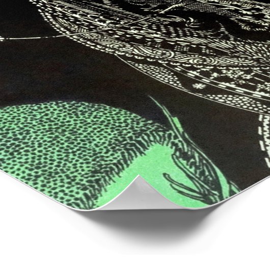 Clarke Poster (Ecke)