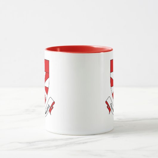 Clarke Wappen Tasse (Zentrum)