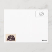 Clarke's Edgar Allan Poe Illustrationen Postkarte (Rückseite)