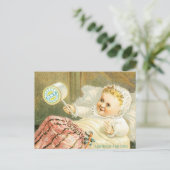 Clarks Baby mit Thread-Pool Postkarte (Stehend Vorderseite)