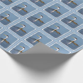 Clark's Grebe Painting - Original Bird Art Geschenkpapier (Ecke)