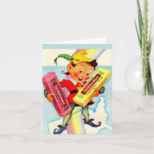 Clarks Kaugummis elf der 40er Jahre (Vorderseite)