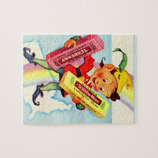 Clarks Kaugummis elf der 40er Jahre Puzzle (Horizontal)