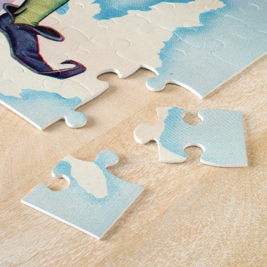 Clarks Kaugummis elf der 40er Jahre Puzzle (Seite)