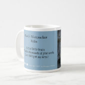 Clarks Nussknackerhaiku-Tasse Kaffeetasse (Vorderseite Links)