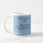 Clarks Nussknackerhaiku-Tasse Kaffeetasse (Links)