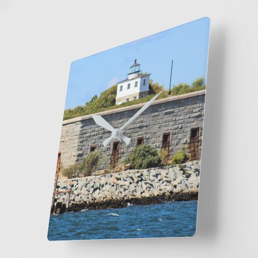Clarks Point Leuchtturm, Mass. Uhr (Winkel)