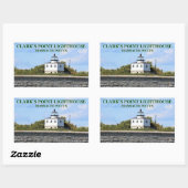 Clark's Point Leuchtturm, Massachusetts Stickers (Blatt)