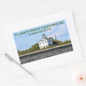 Clark's Point Leuchtturm, Massachusetts Stickers (Umschlag)