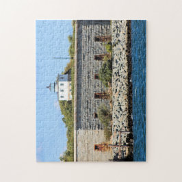 Clark's Point Lighthouse, Mass Jigsaw Puzzle