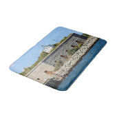 Clark's Point Lighthouse, Massachusetts Bath Mat Badematte (Schrägansicht)
