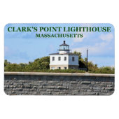 Clark's Point Lighthouse Massachusetts FlexiMagnet Magnet (Horizontal)