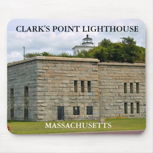 Clark's Point Lighthouse, Massachusetts Mousepad (Vorne)
