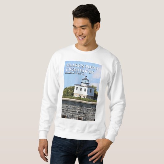 Clark's Point Lighthouse, Massachusetts Sweatshirt (Vorne ganz)