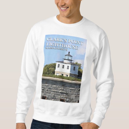 Clark's Point Lighthouse, Massachusetts Sweatshirt (Vorderseite)