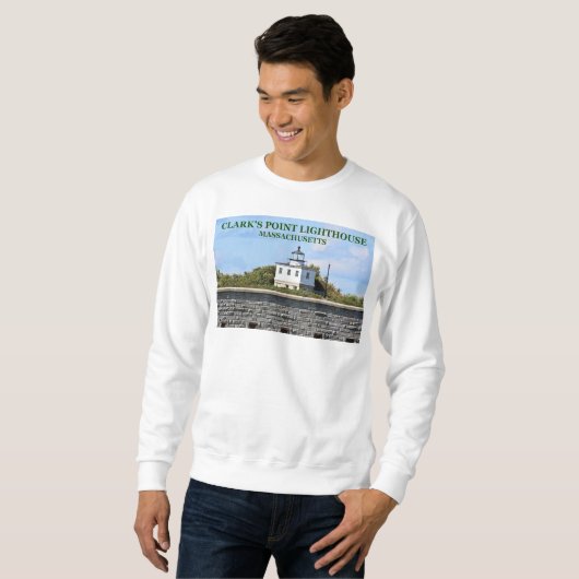 Clark's Point Lighthouse, Massachusetts Sweatshirt (Vorne ganz)
