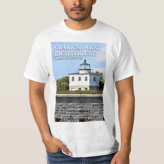 Clark's Point Lighthouse, Massachusetts T - Shirt (Vorderseite)