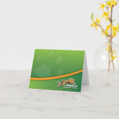 Clarksburg Cheetah Notecards Karte (Gelbe Blume)