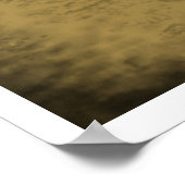 Clarksdale Mississippi Crossroads Blues Guitar Poster (Ecke)