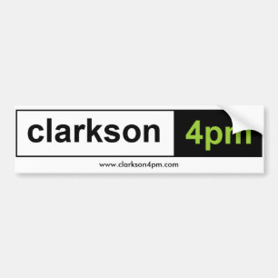 Clarkson4pm Autoaufkleber