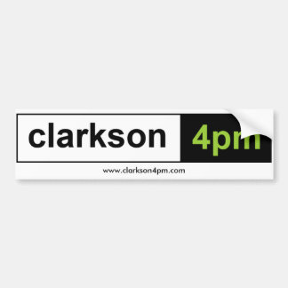 Clarkson4pm Autoaufkleber