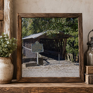 Clarkson Covered Bridge Alabama Fliese
