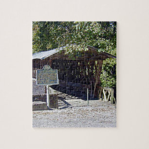Clarkson Covered Bridge Alabama Puzzle