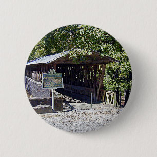 Clarkson Covered Brücke Alabama Button