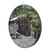 Clarkson Covered Brücke Alabama Dartscheibe (Vorderseite rechts)