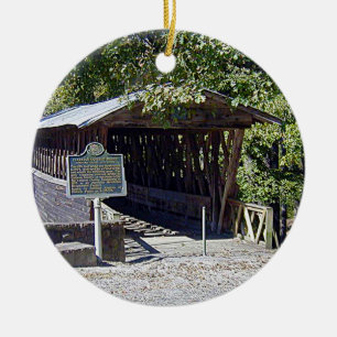 Clarkson Covered Brücke Alabama Keramik Ornament