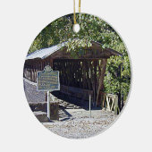 Clarkson Covered Brücke Alabama Keramik Ornament (Links)