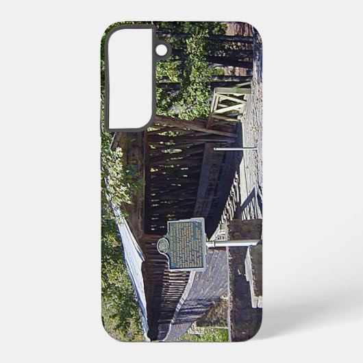 Clarkson Covered Brücke Alabama Samsung Galaxy Hülle (Rückseite)