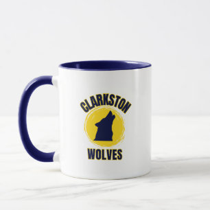 Clarkston High School Michigan Coffee Tasse