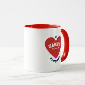 Clarkston Michigan Heimat Coffee Tasse (VorderseiteRechts)