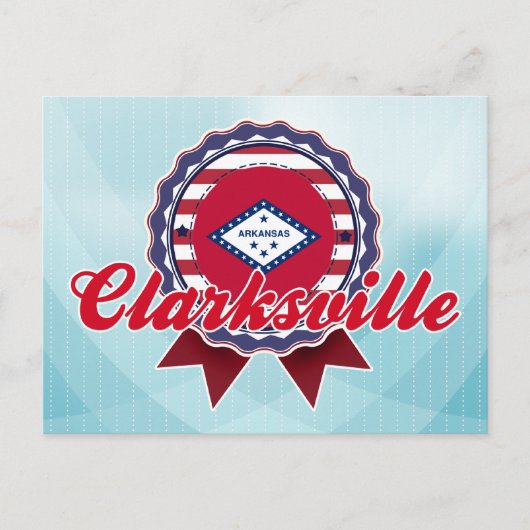 Clarksville, AR Postkarte (Vorderseite)