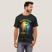 Clarksville Proud Ally Lgbtq Pride Us T-Shirt (Vorne ganz)