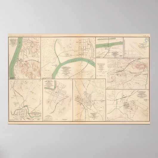 Clarksville, Tenn, Dalton, Ga Poster (Vorne)