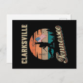 Clarksville Tennessee Postkarte (Vorne/Hinten)