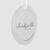 Clarksville, Tennessee Travel Vereinte Staaten Sim Ornament (Vorderseite)