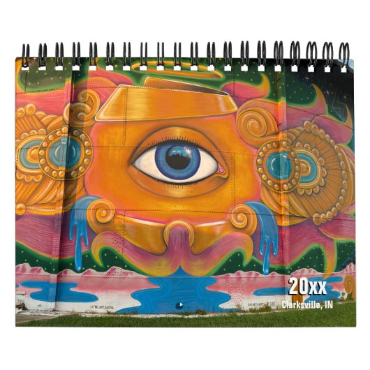 Clarksville Urban Art Kalender (Titelbild)