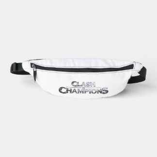 Clash of Champions Metallic 3D-Typografie-Druck Cu Bauchtasche